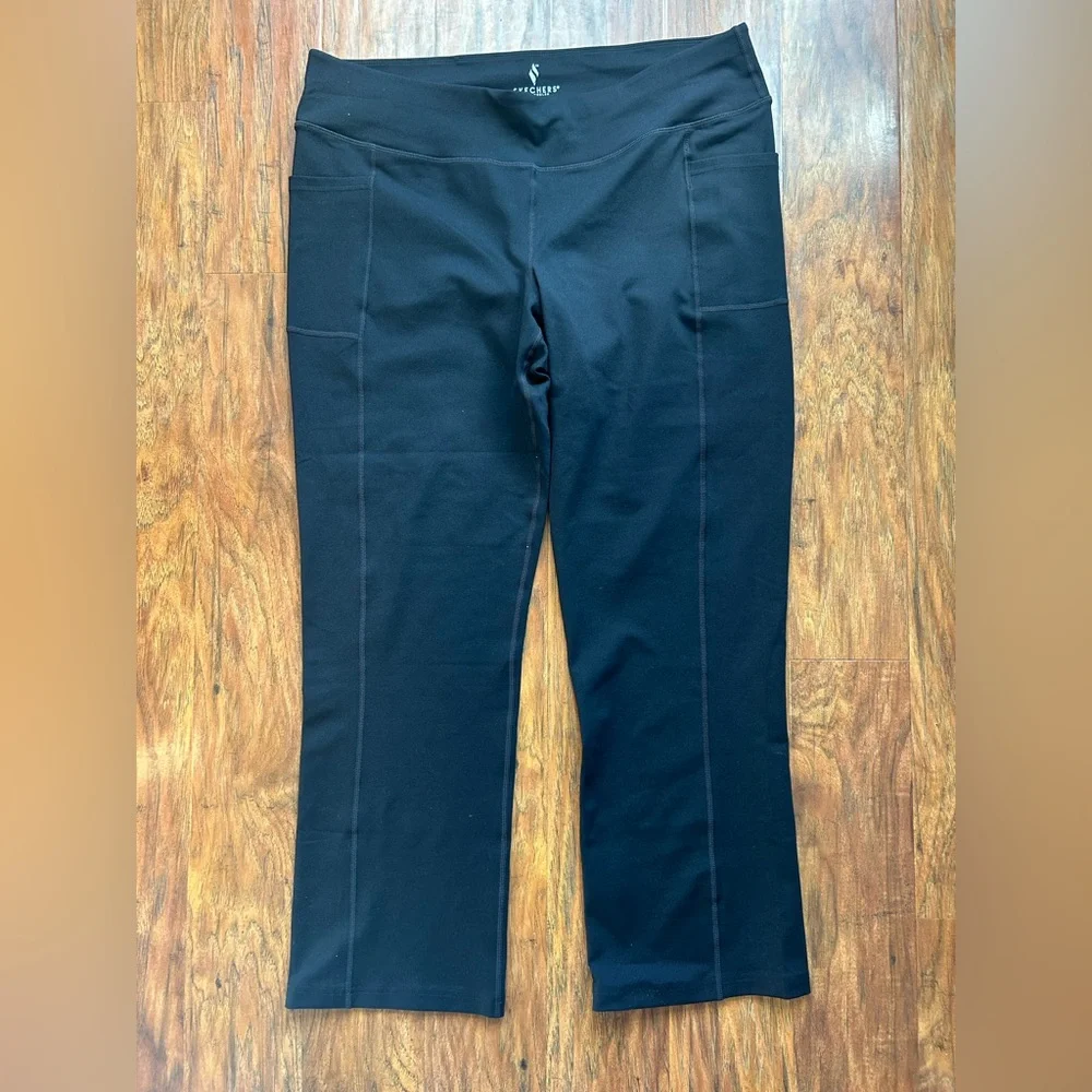 Skechers Women's Go Walk High Waisted Flare Pants Lot of Two 2XL - Picture 4 of 12
